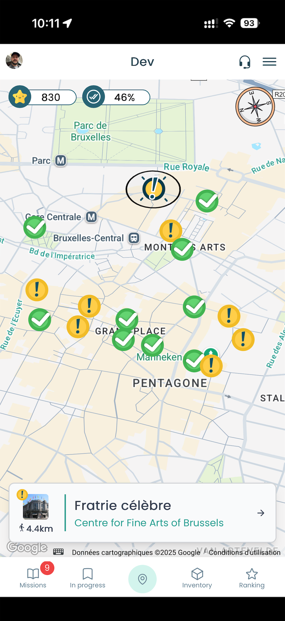 Coddy, Urban escape games - Main View