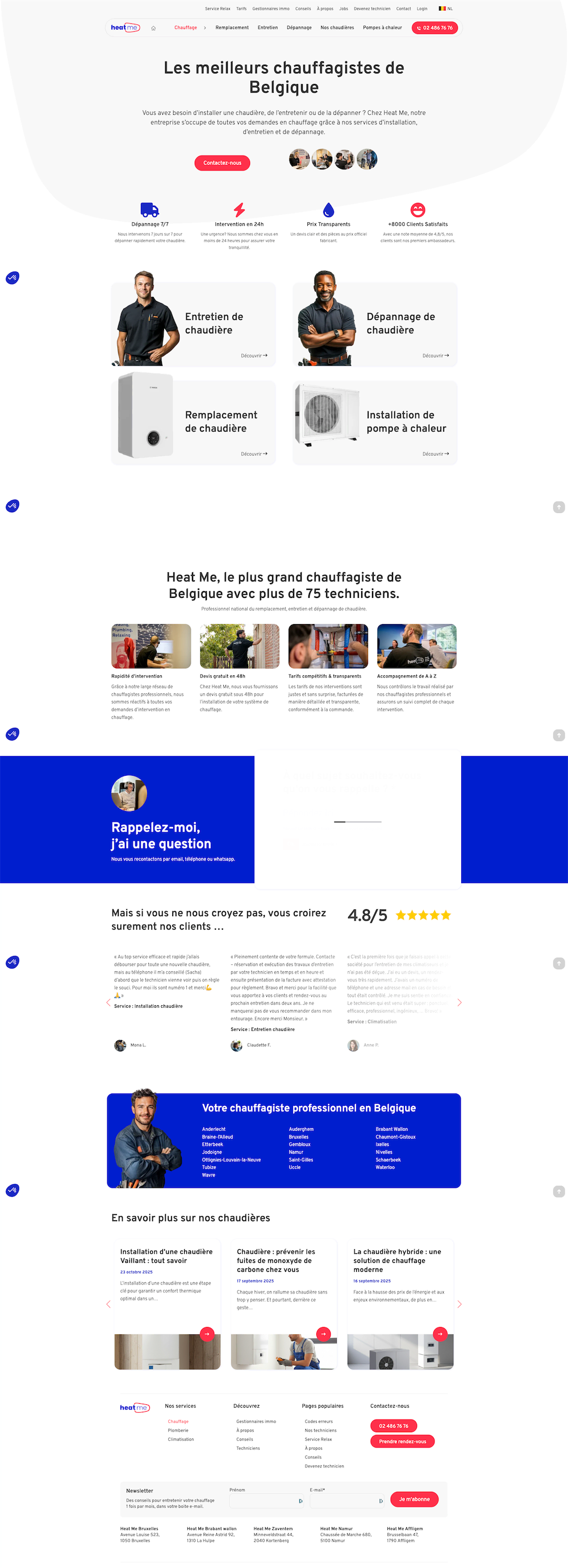 Heat Me, Chauffagiste next gen. - Mobile View