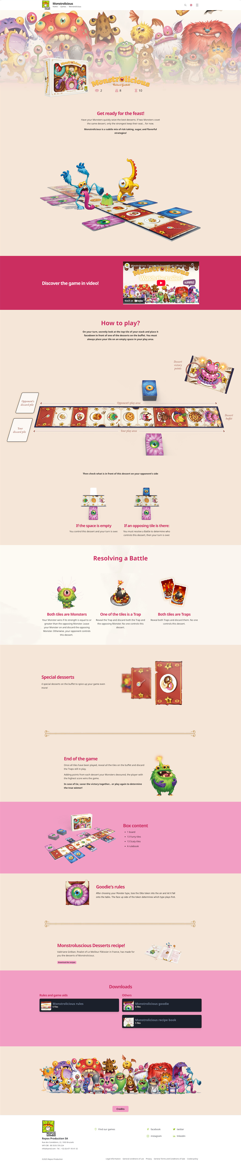 Repos Prod, éditeur de jeux de société - Mobile View