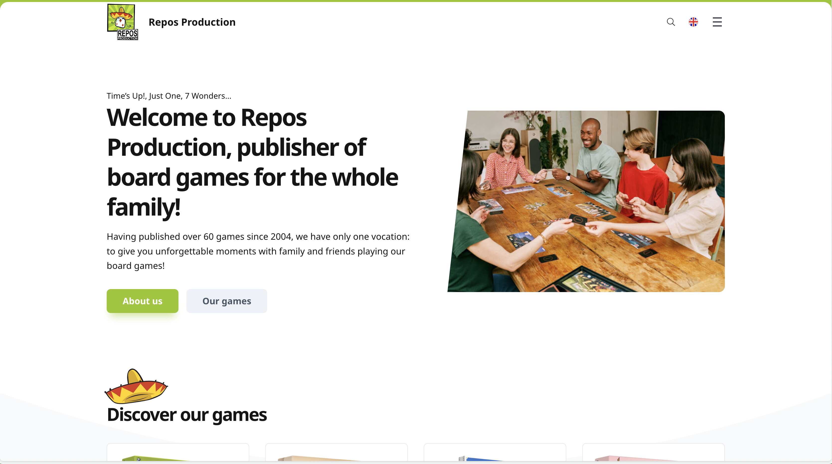 Repos Production Website